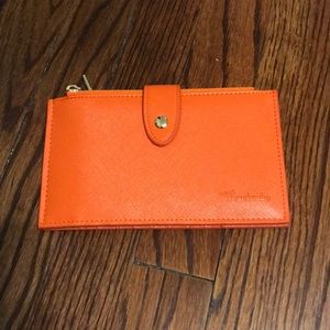 Orange wallet
